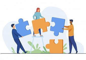 partners-holding-big-jigsaw-puzzle-piece